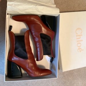 ✨SOLD✨ Chloé leather ankle boots